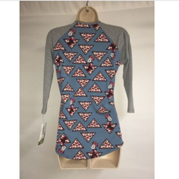 LuLaRoe Disney Randy XXS Minnie Mouse Red Bows NWT - Picture 4 of 4